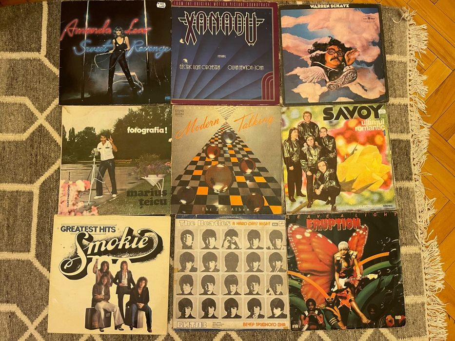 Viniluri Rock Pop Diverse (Lichidare stock) Sting, The Beatles, Smokies ,Modern Talking , Status Quo, Compact, Semnal M