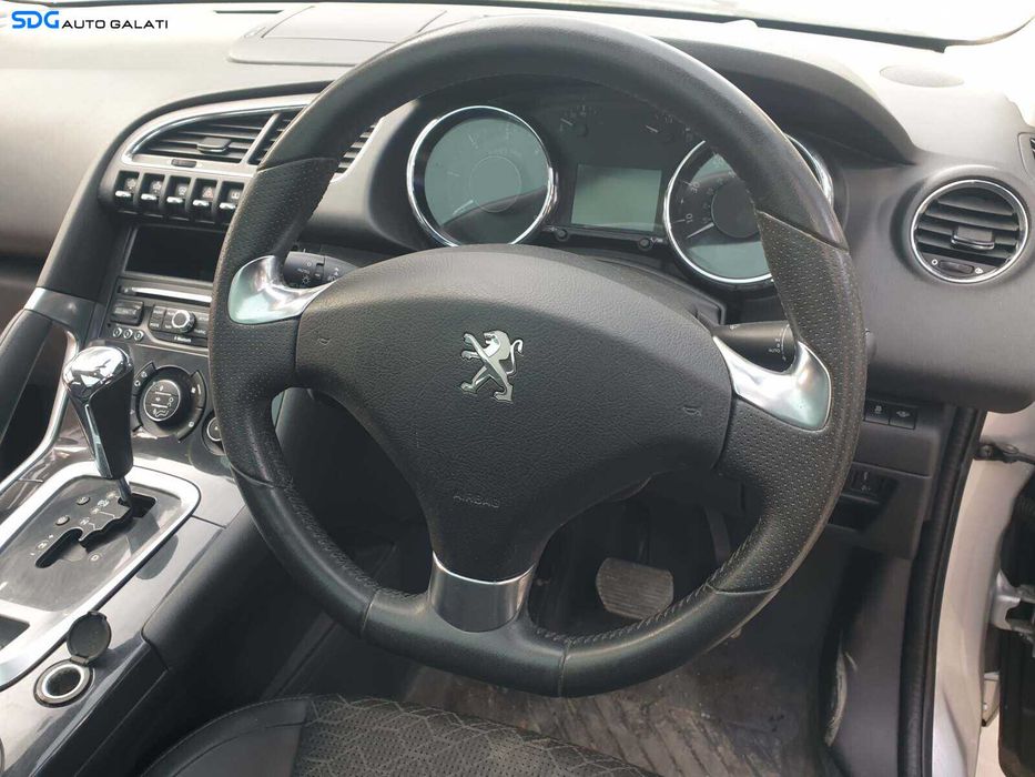 Volan Piele 3 Spite Fara Airbag Peugeot 3008 1.6 HDI 2009 - 2016 [Q3298]