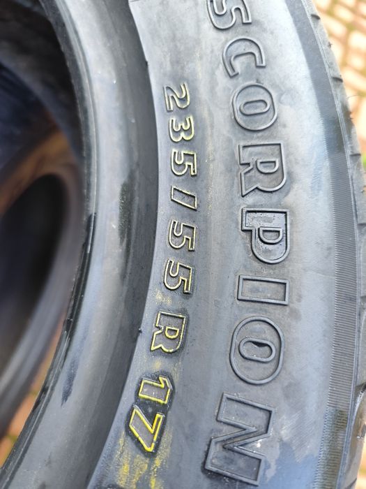 2 anvelope   Pirelli  235-55-17