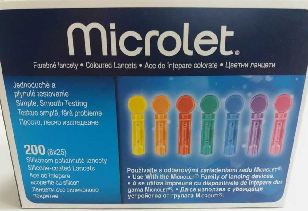 Contour Plus ace glicemie Microlet, 200 buc