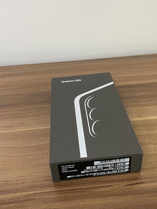 Samsung S26, 256 GB, Black, Sigilat, Cod produs: 1298