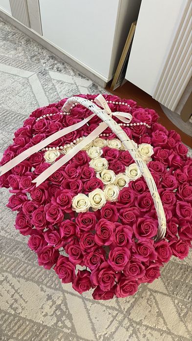 Мылные розы 151шт