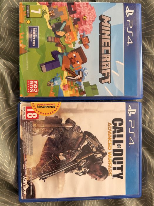 Minecraft и call of duty advanced warfare за PS5