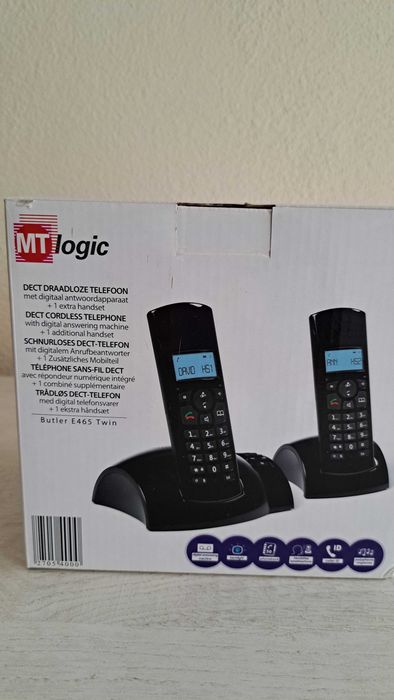 Двойка стационарни безжични телефони