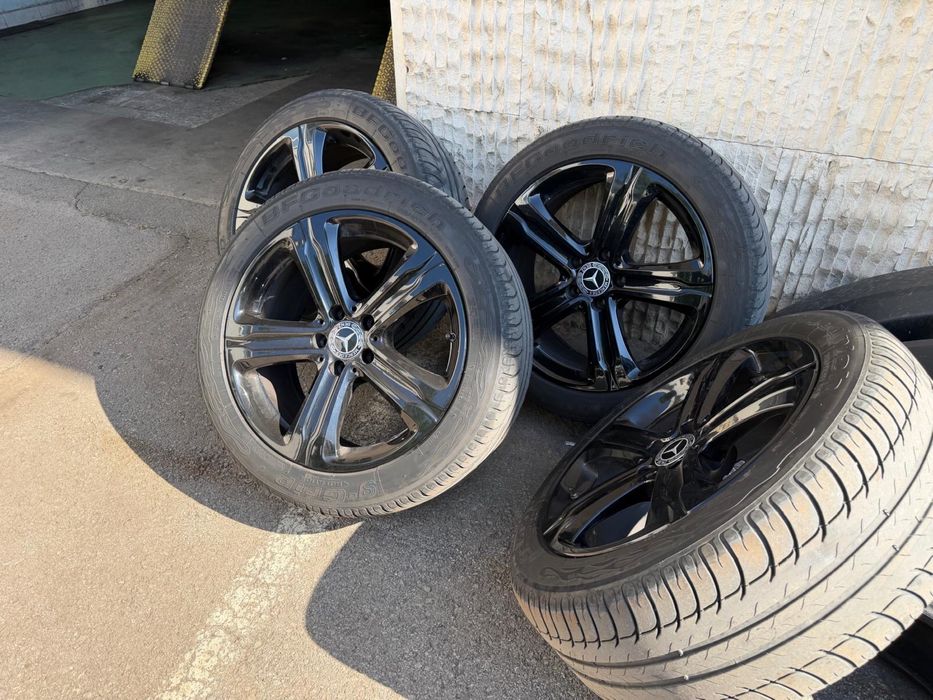 Оригинални джанти Mercedes 5x112 + подарък гуми BF Goodrich 245/45/18