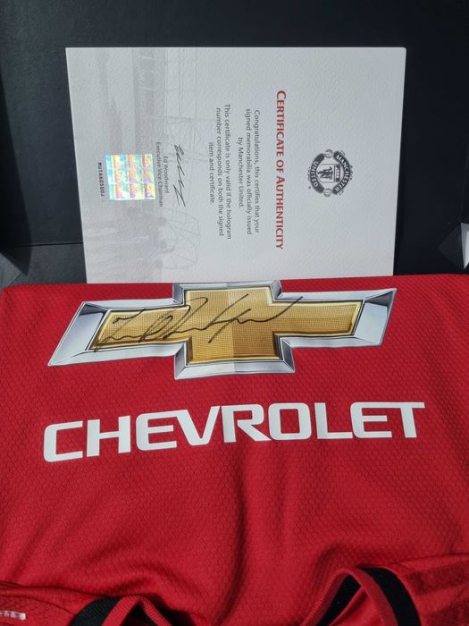 Tricou Manchester United – Semnat de Marcus Rashford – Autentic (COA)