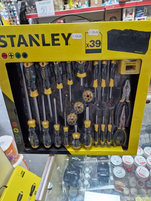 Trusă șurubelnițe STANLEY