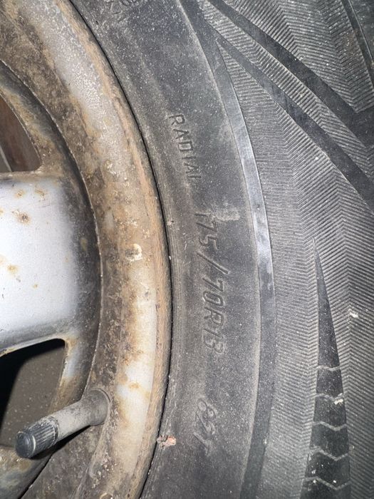 Зимние шины со стальными дисками