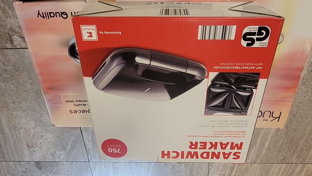 Кутия за хляб+тостер за сандвичи