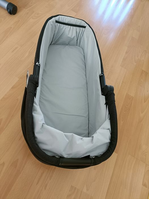 Carucior 2 in 1 Joie, Chrome DLX, Potrivit De La Nastere, Multifunctional, Cu landou, Cu parte sport, Pana la 22 Kg, Negru
