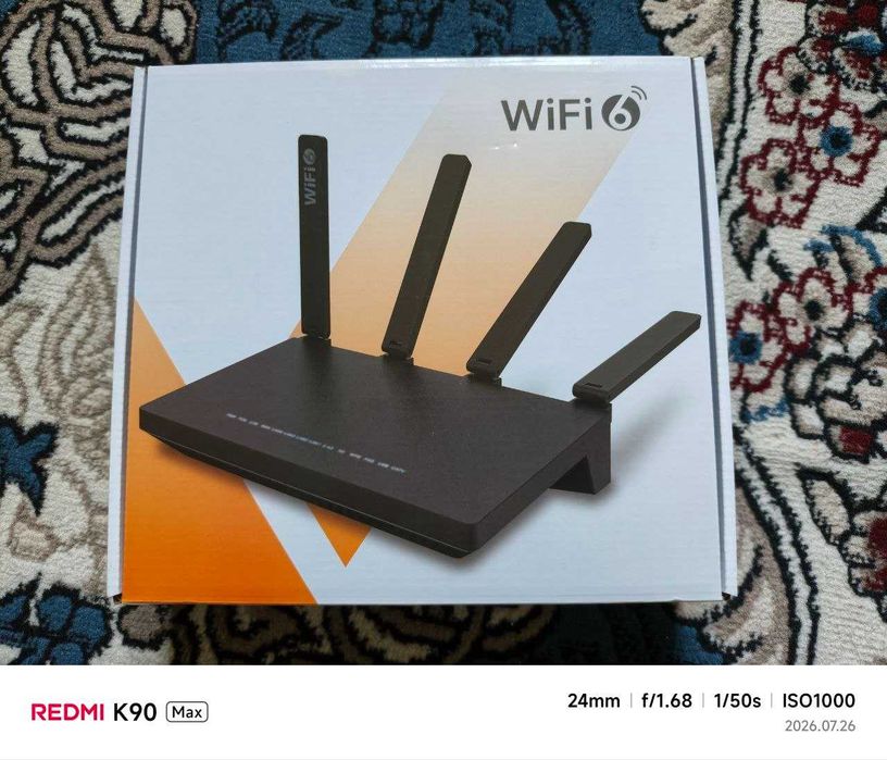 Router sotiladi 6-avlod. AX3000