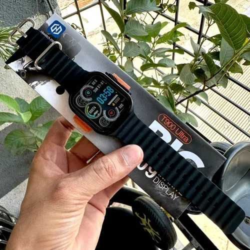 Smartwatch T900 ULTRA, 49 mm, Безжично зареждане, Обаждания, Известия