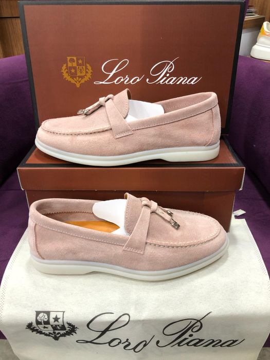 Mocasini piele naturala Loro Piana