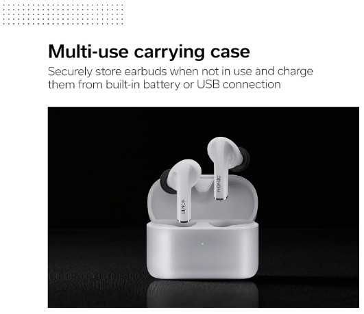 Безжични слушалки DENON AH-C830NCW, активно шумопотискане