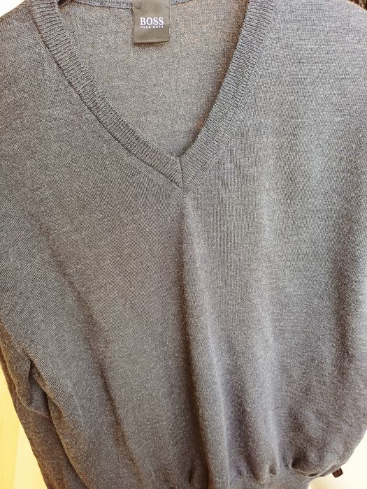 Boss Hugo Boss вълнен пуловер XL