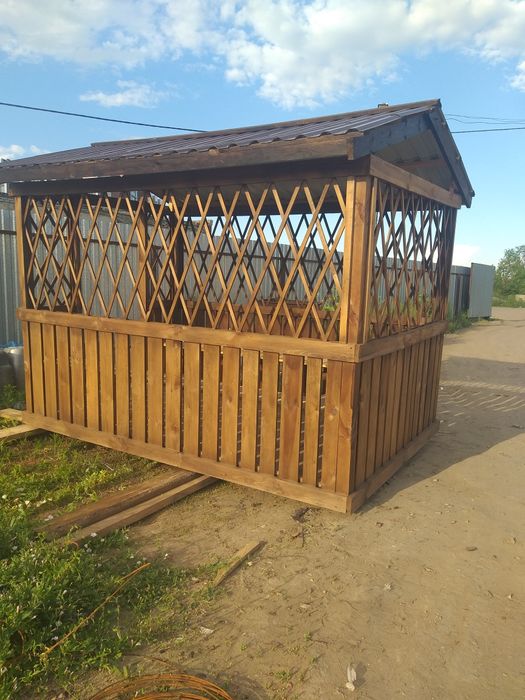 Деревянные беседки