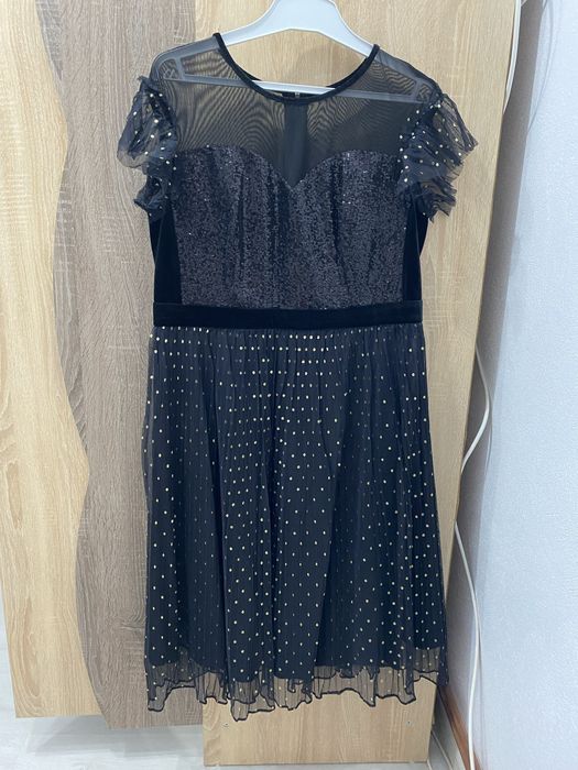 Rochie neagra de ocazie, marimea XL