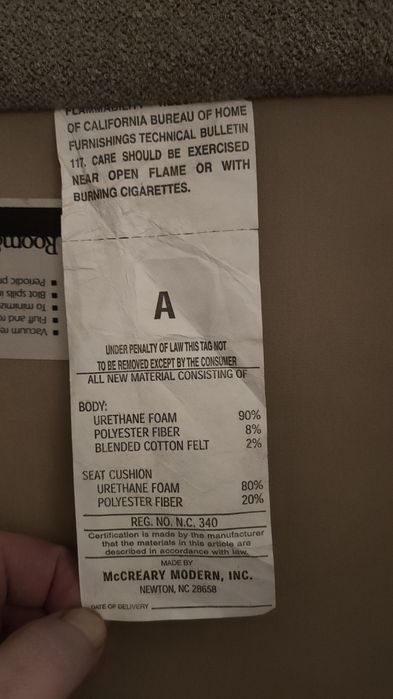 Canapea made in america