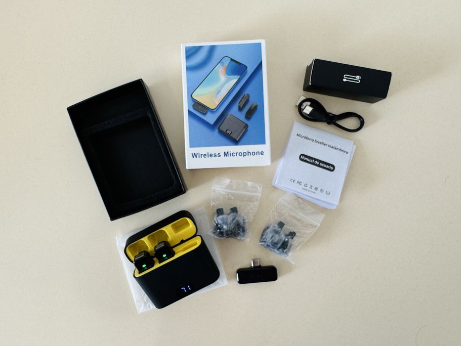 Новые беспроводные петличные микрофоны для Android и iPhone (Type-C).