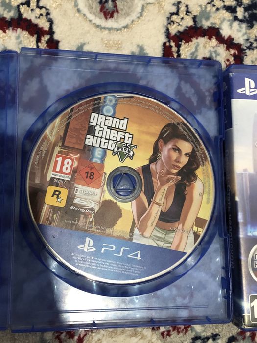 Игры на Пс4 Detroit, gta5