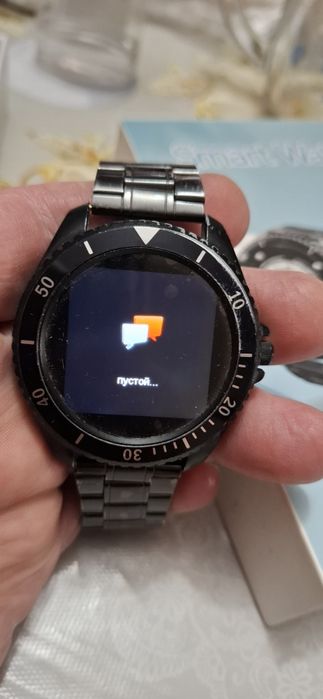 Часы Смарт. Сталь. б/у с