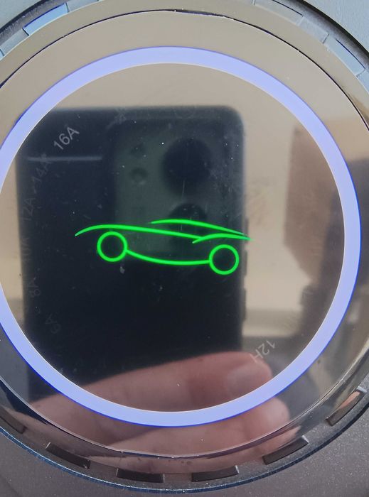 Зарядна Станция за Електромобил, 3.7 kW, Тип 2, Рег. Ток и Време; LED