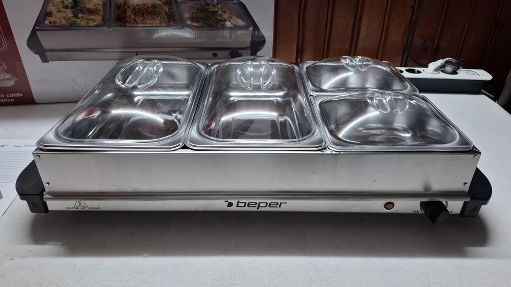 Beper  поддържане на храната топла,300W, 4 подвижни отделения