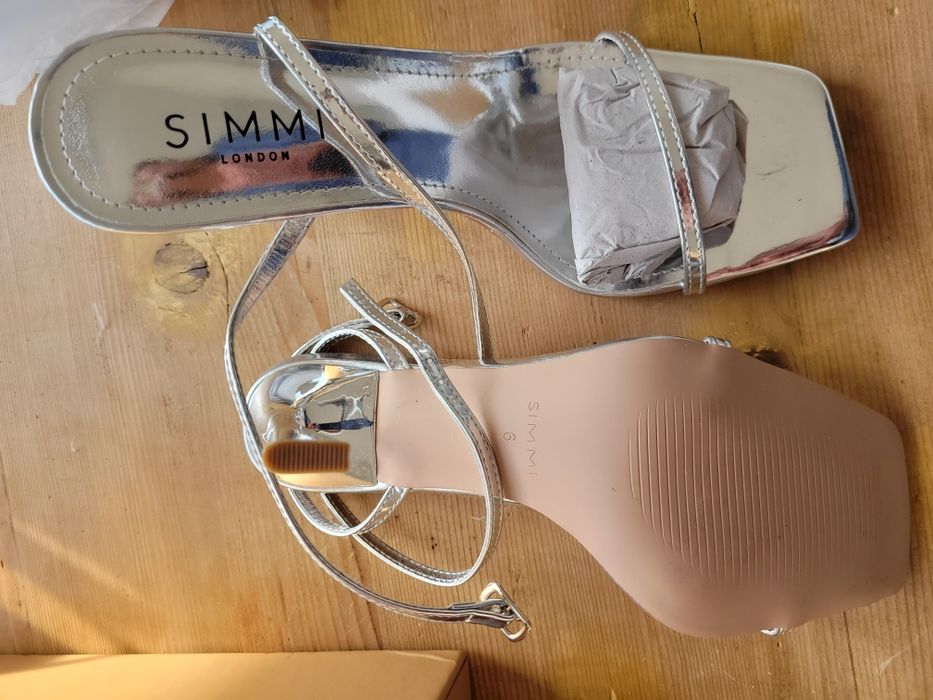 Sandale argintii mărimea 39