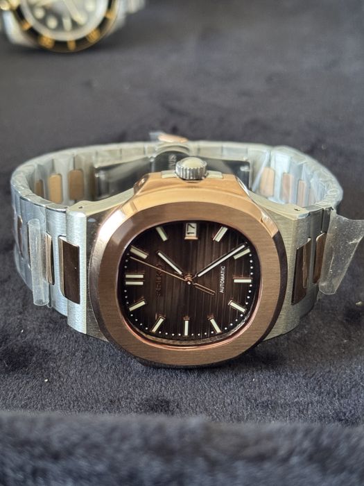 Seiko mod Nautilus TwoTone