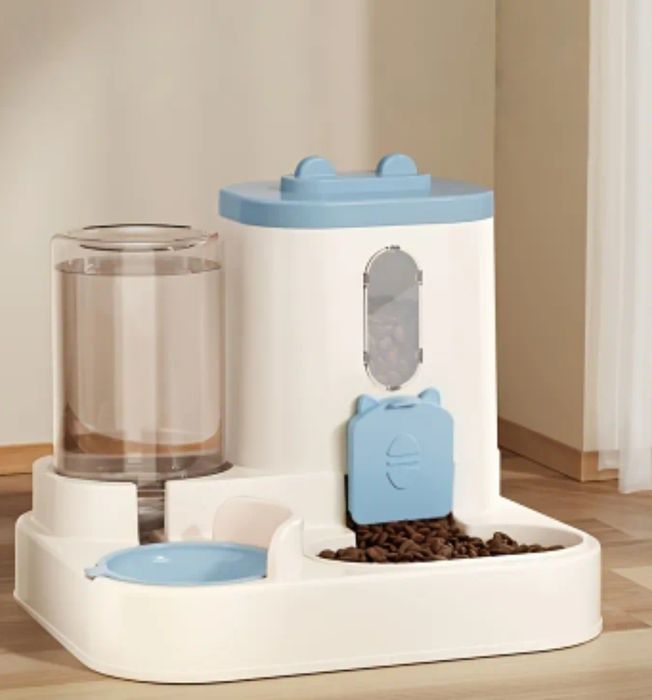 Dozator apa si hrana pisici