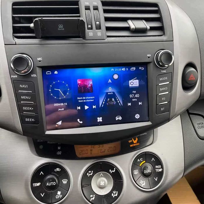 Мултимедия за Toyota RAV4 – Android, CarPlay, Bluetooth, GPS Навигация