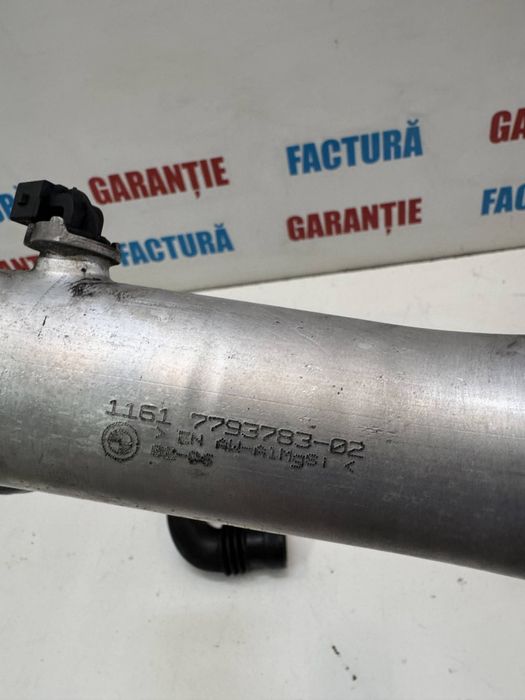 Conducta furtun aer admisie  intercooler clapeta debitmetru E90 M47