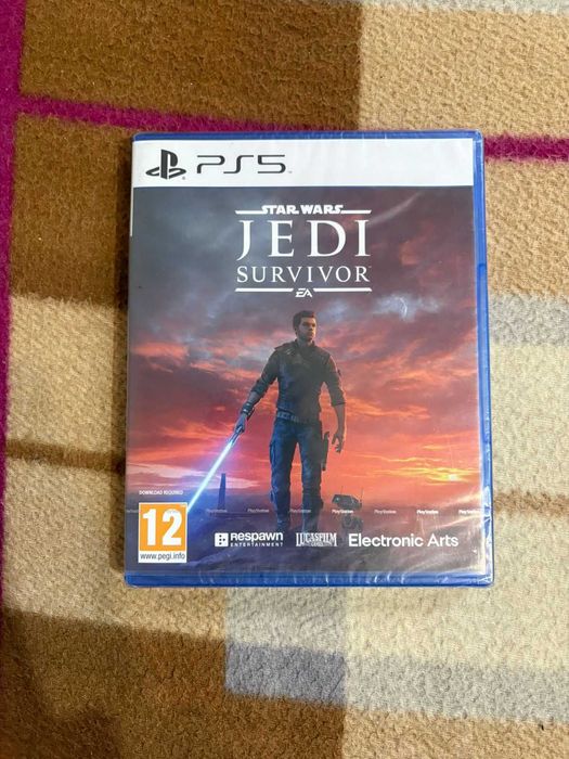 Star Wars Jedi Survivor PS5 на английском языке, запакованный диск