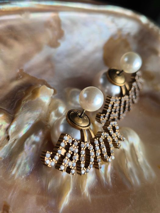 Cercei cu perle 2in1