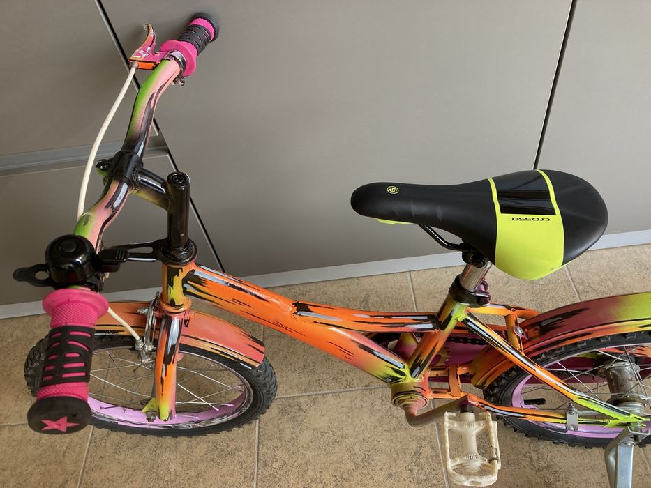 16” инча Колело за калпазанки 4-6г. Детски велосипед 16 цола.