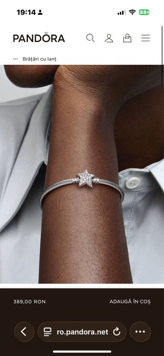 Brățară Pandora argint 925