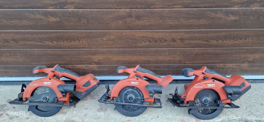 Hilti circular pe acumulatori