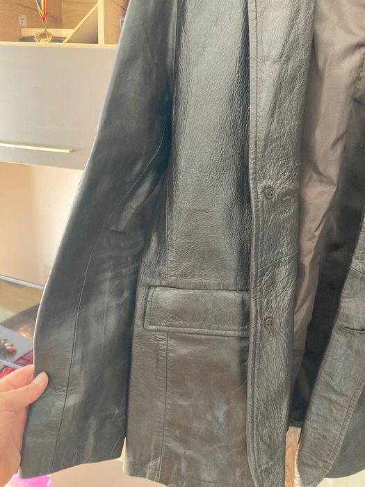 Geacă piele naturală