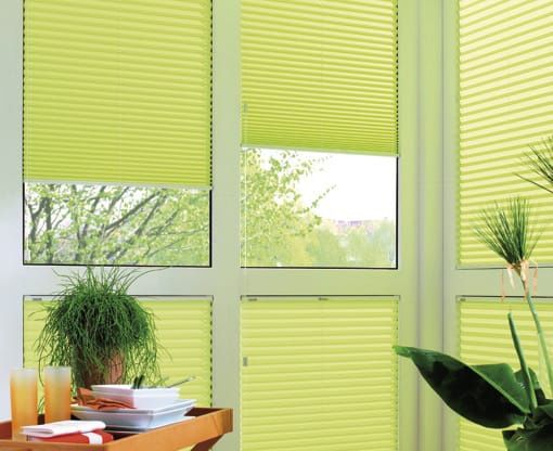 Jaluzele plisate - rolete - orizontale tip aluminium