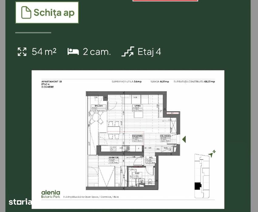 Apartament 2 camere | Prima închiriere | Zona Lipovei langa Mall