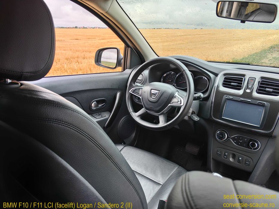 Sistem adaptare scaune de BMW Seria 5 F11 LCI pe Logan Duster Sandero