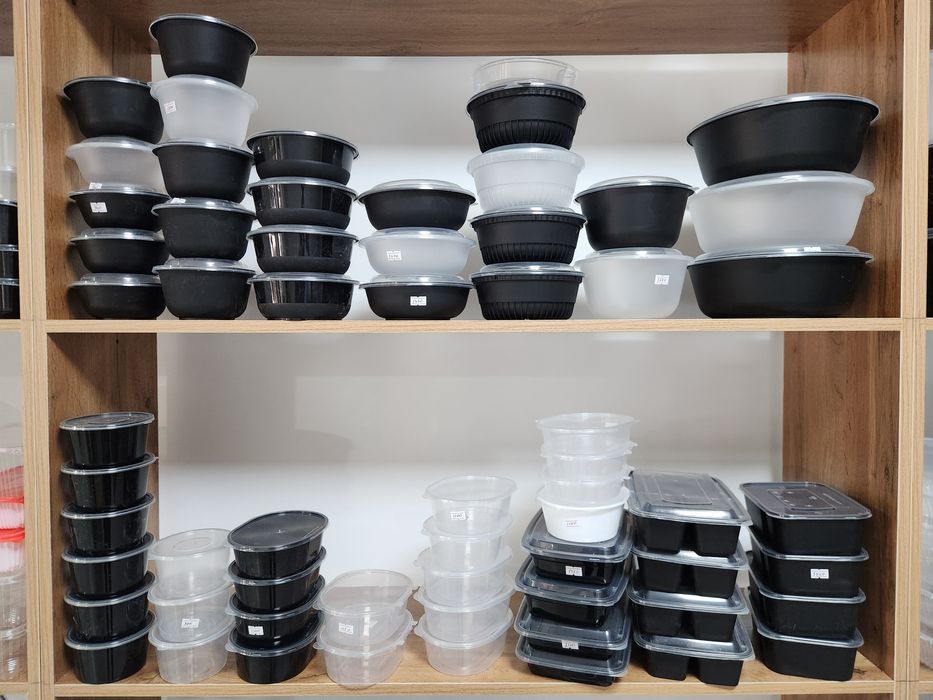 Bir martalik plastmassa idishlar – Lunchbox, ovqat qutilari, arzon nar