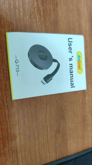 Andowl Q-713 Wireless Display Dongle 4K HDR, Sigilat
