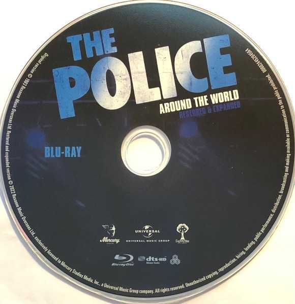 CD+Bluray The Police - Around the World (Restored & Expanded) 2022