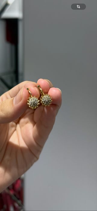 Серьги с брилиантами