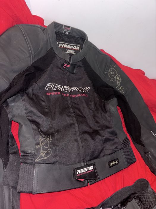 Costum moto dama Firefox marimea 38