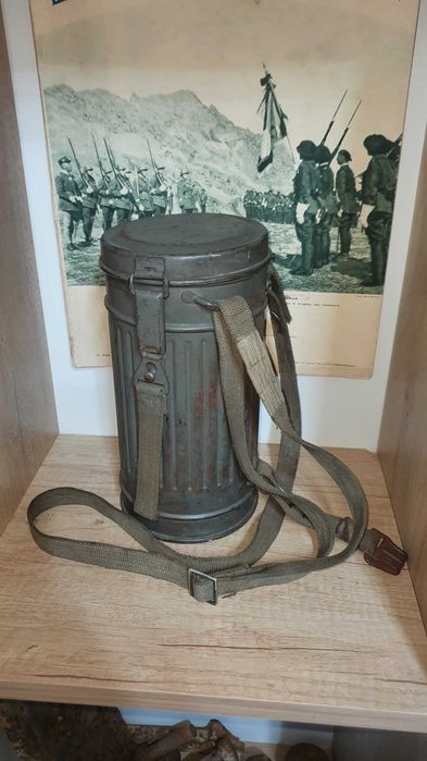 Cutie masca de gaze Germana 1939 WW2 Wehrmacht