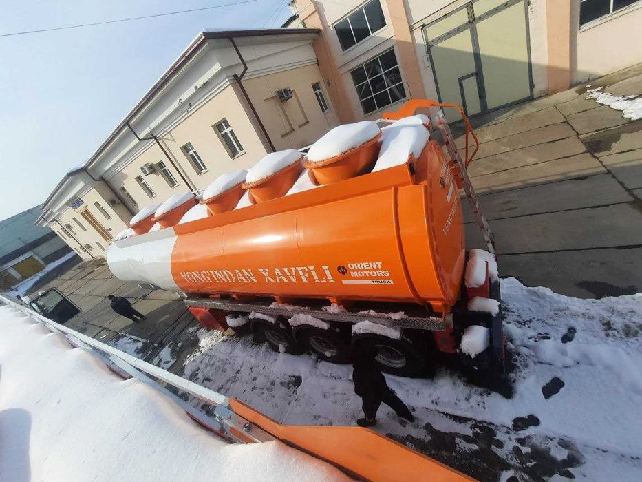 Полуприцеп Бензовоз Krantas 40 куб.м 5 Отсек Benzavoz! в Наличии!!!