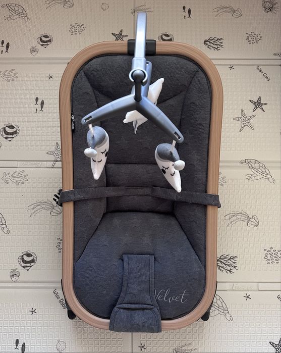 Бебешки шезлонг Chipolino “Velvet”