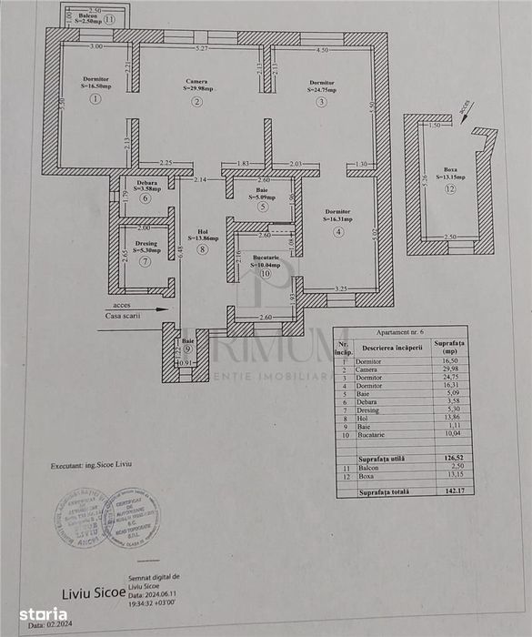 Semicentral | 5 Cam | Arhitectural | Complet Renovat | 2 Bai | Boxa |